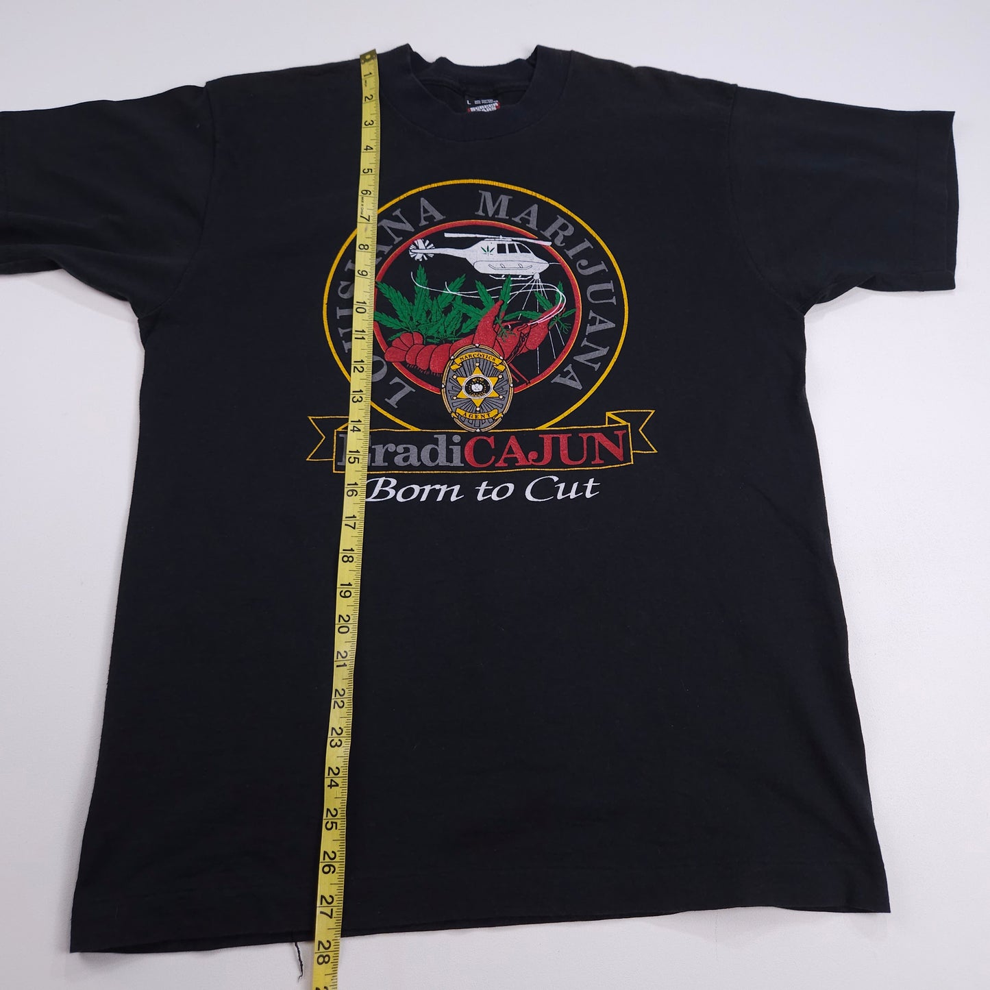 EradiCajun Louisiana Marijuana Cop L