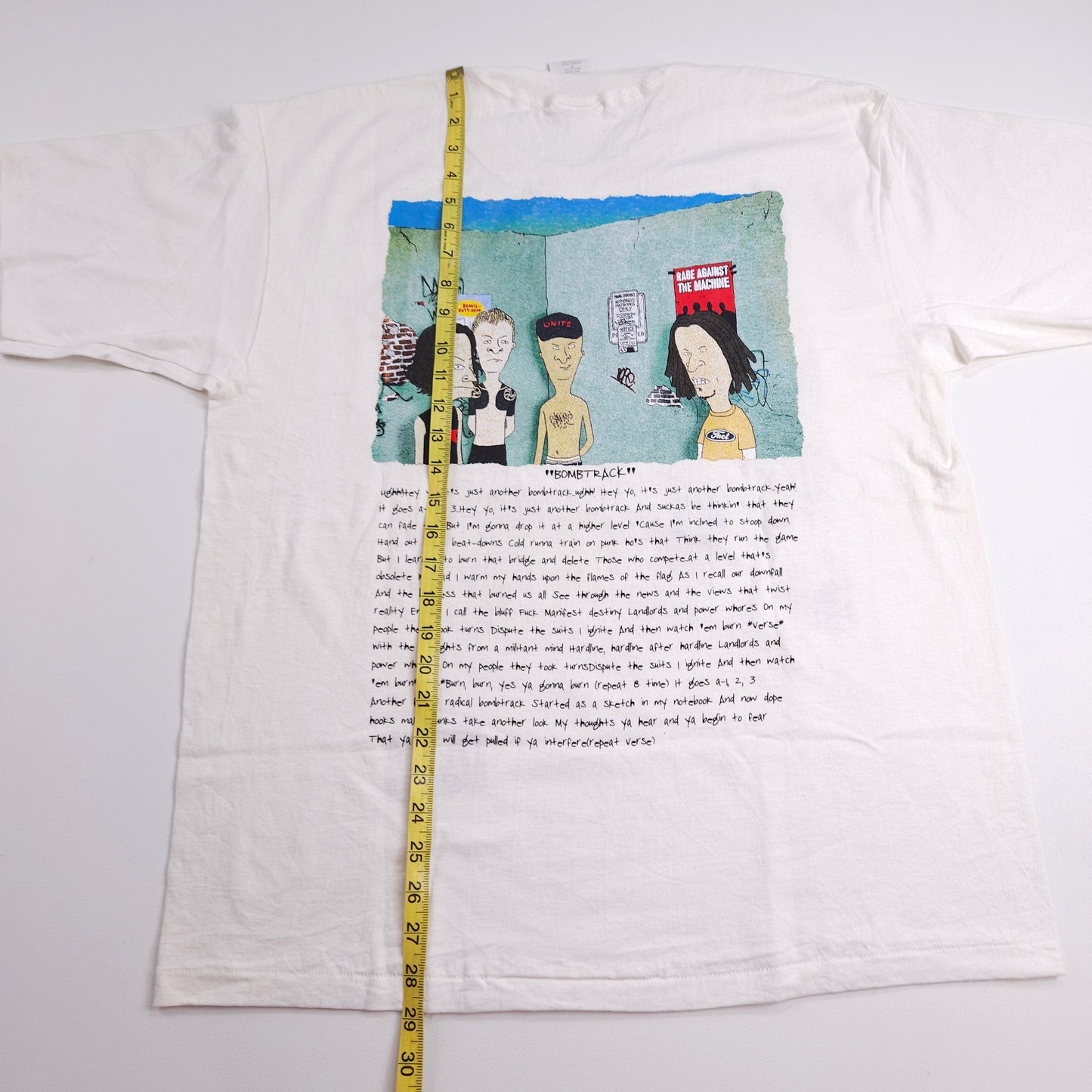 Beavis Butthead x Rage Against The Machine NEW L