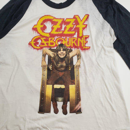 Ozzy Osbourne Speak Of The Devil Tour 83 Raglan M