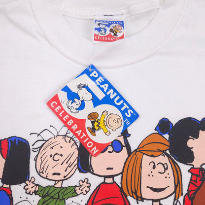 Peanuts 50th Celebration Snoopy Charlie Brown M