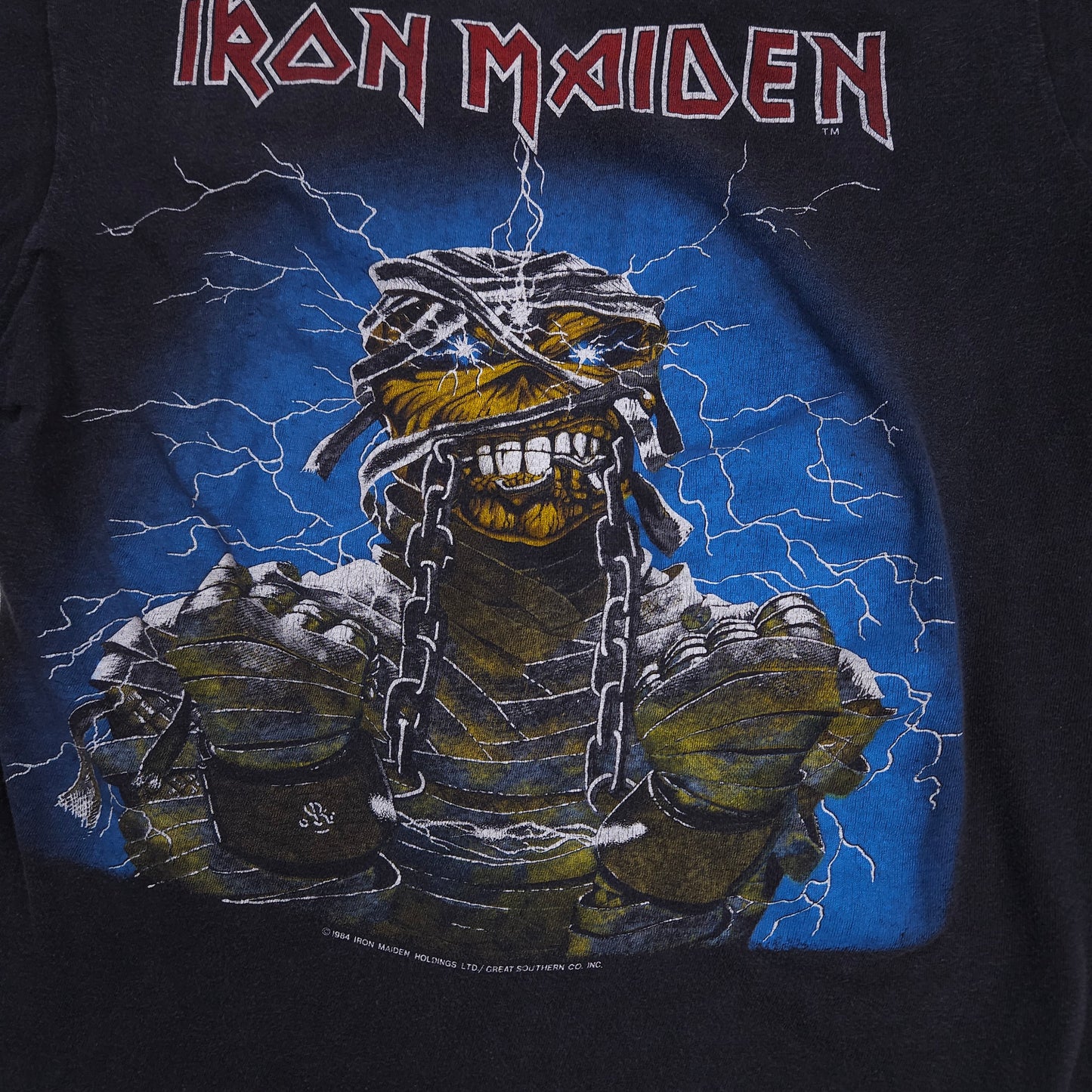 Iron Maiden Shirt World Slavery Tour 84 M