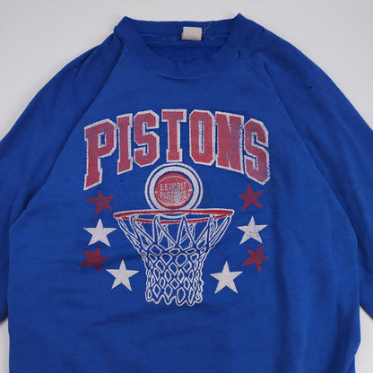 NBA Basketball Detroit Pistons Sweatshirt Thrashed L