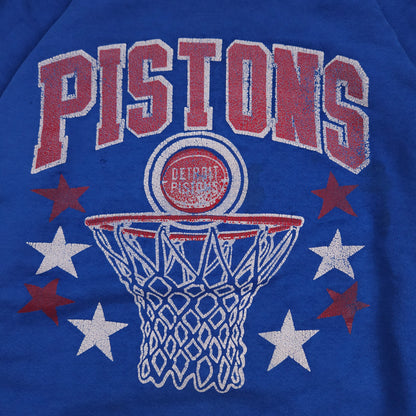 NBA Basketball Detroit Pistons Sweatshirt Thrashed L