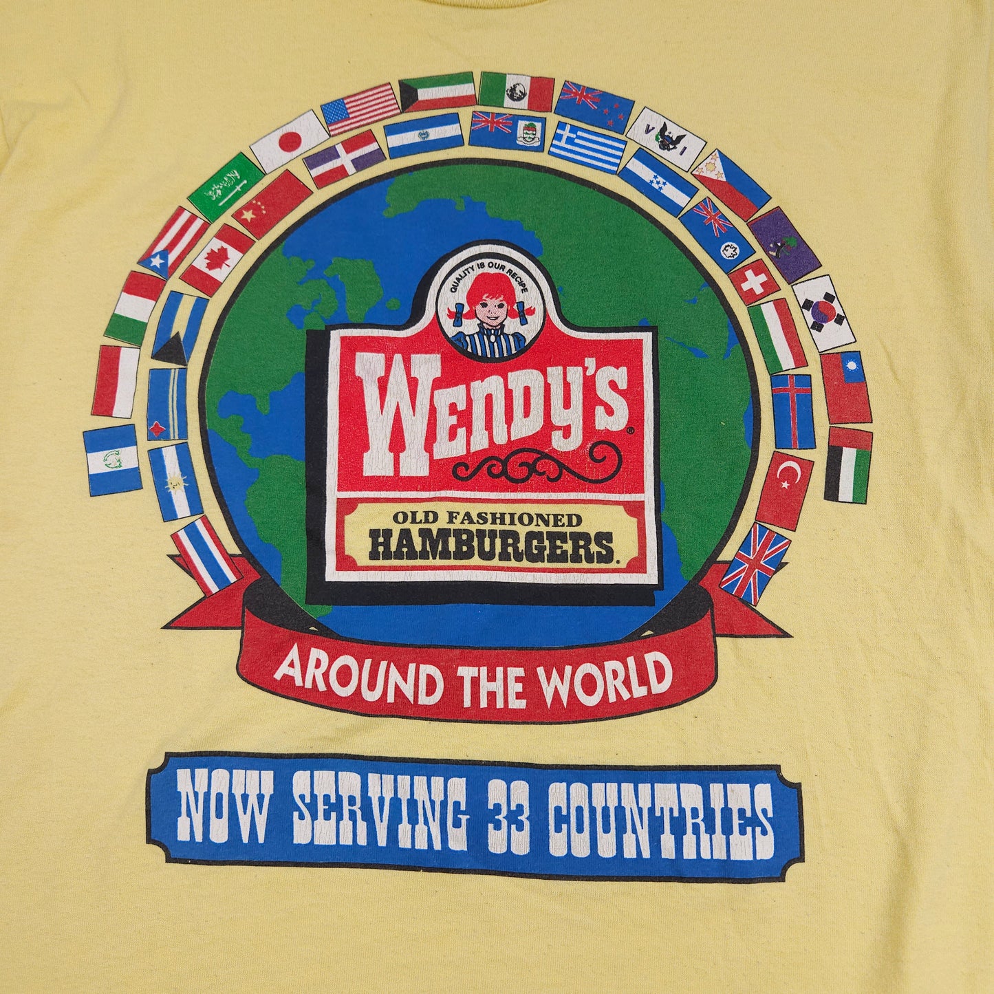 WHERE'S THE BEEF Wendy's 90s Shirt L