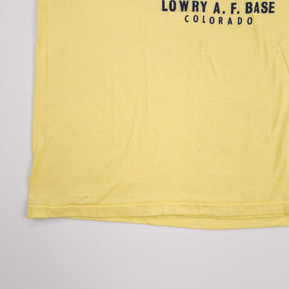 US Air Force Shirt USAF Military Yellow New M