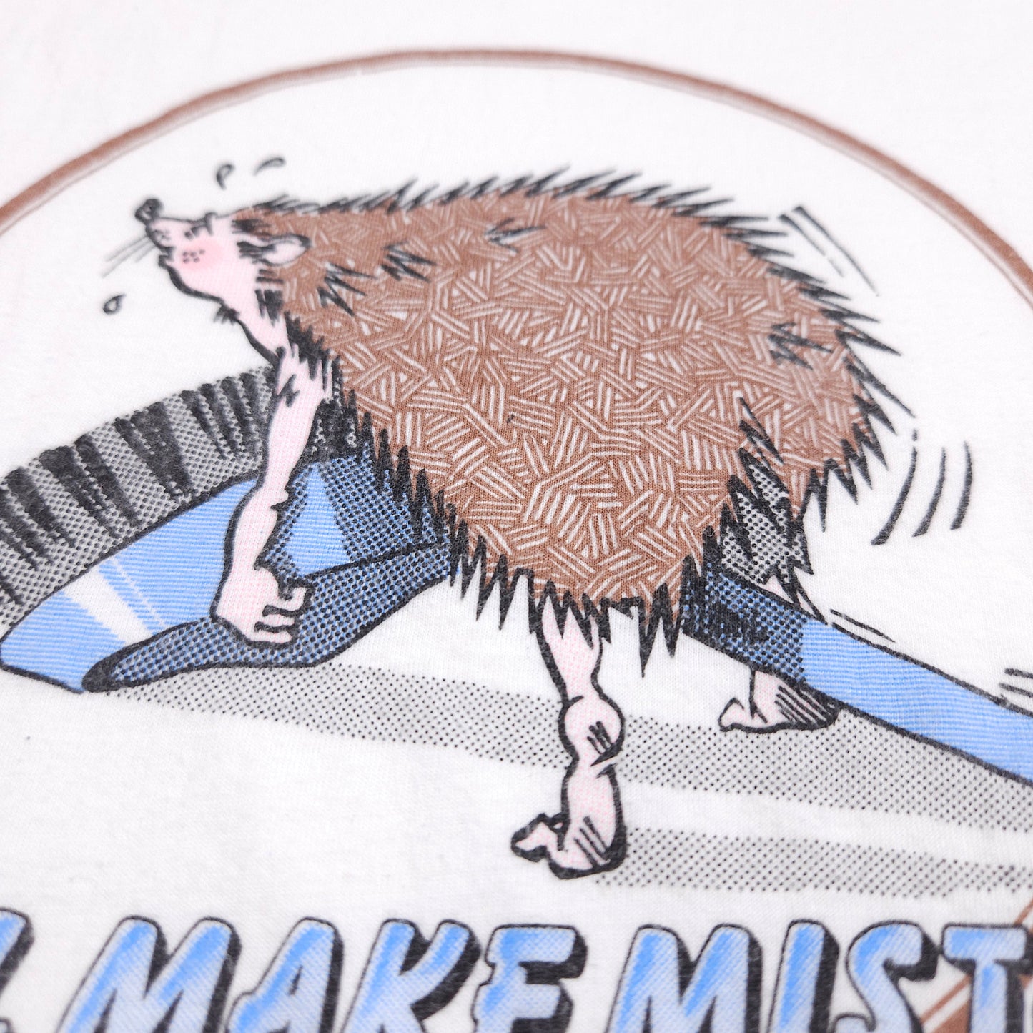 We All Make Mistakes Porcupine Hairbrush 85 M