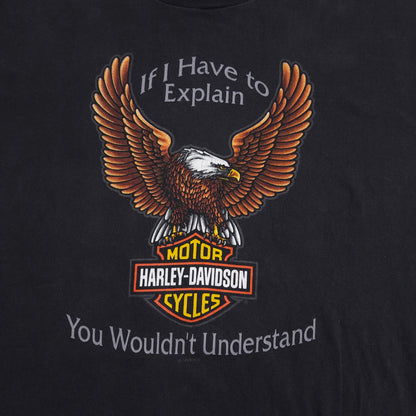 Harley Davidson If I Have To Explain Shirt Eagle XL