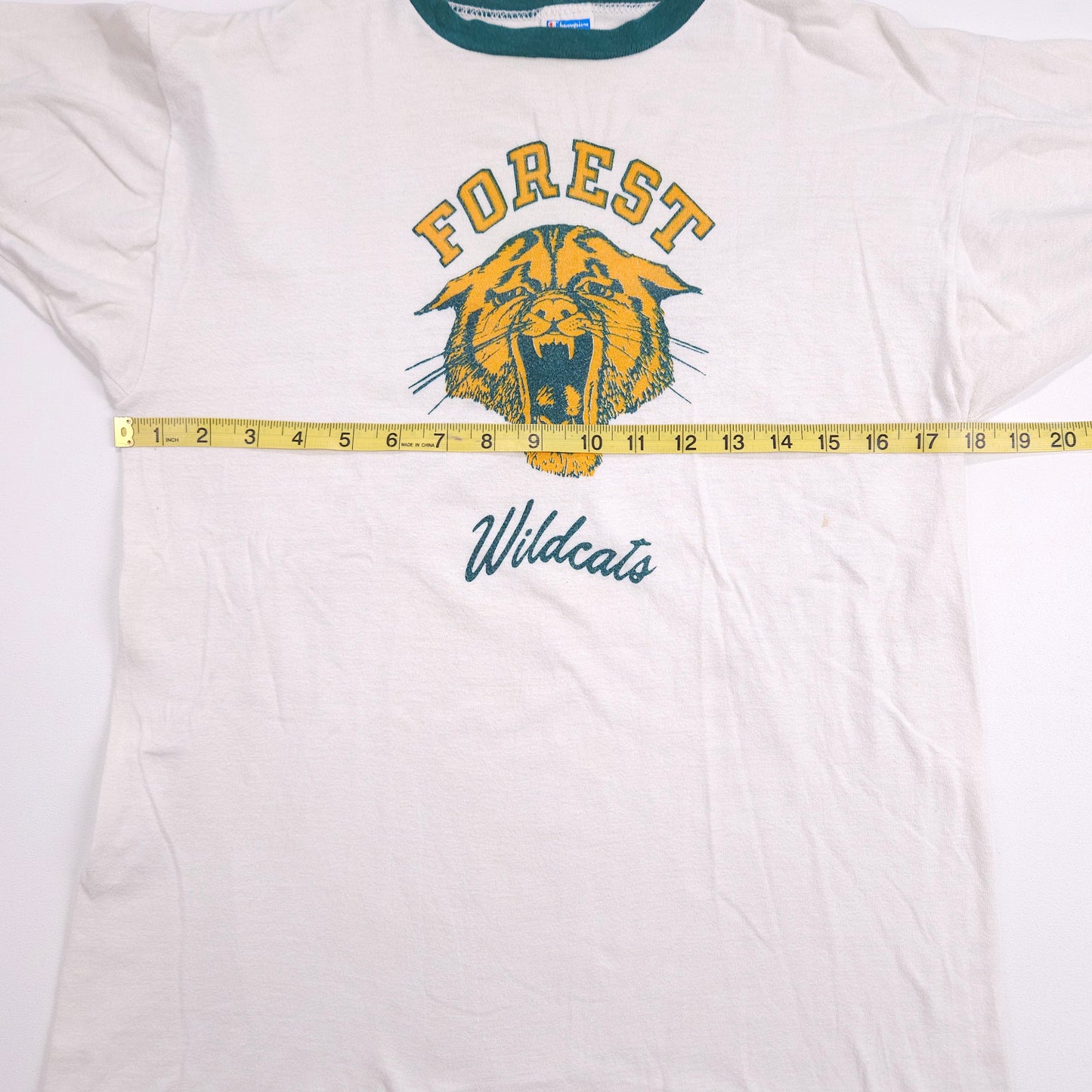 Champion Blue Bar 70s Logo Forest Wildcats L