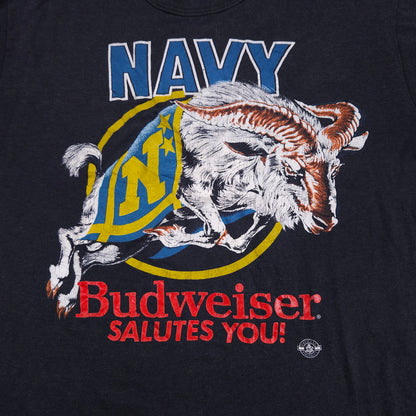 Navy Budweiser Salutes You 7 Shirt L