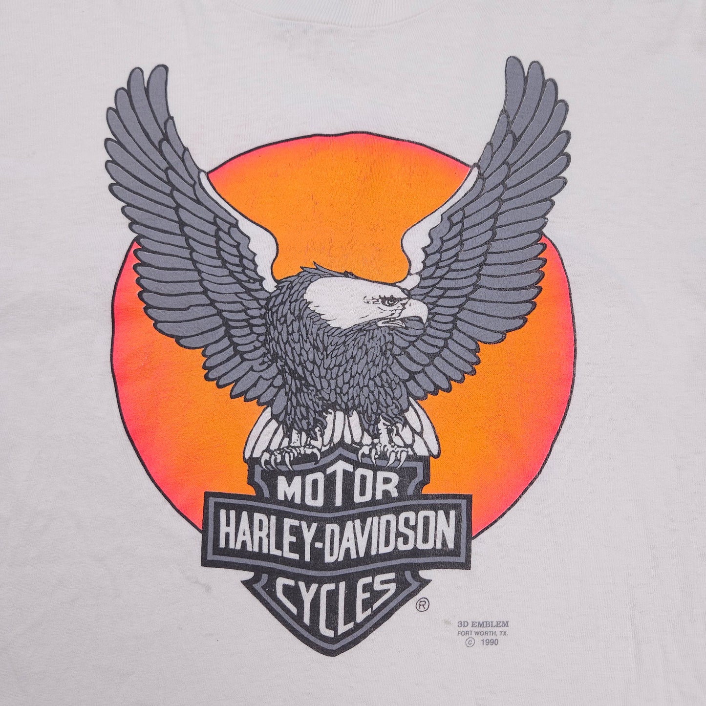 Harley Davidson 3D EMBLEM 90s L