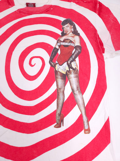 90s Bettie Page Spiral Abs Balzout XL