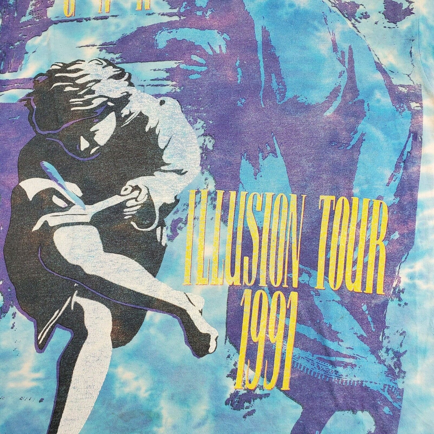 Guns N Roses Use Your Illusion Large Liquid Blue