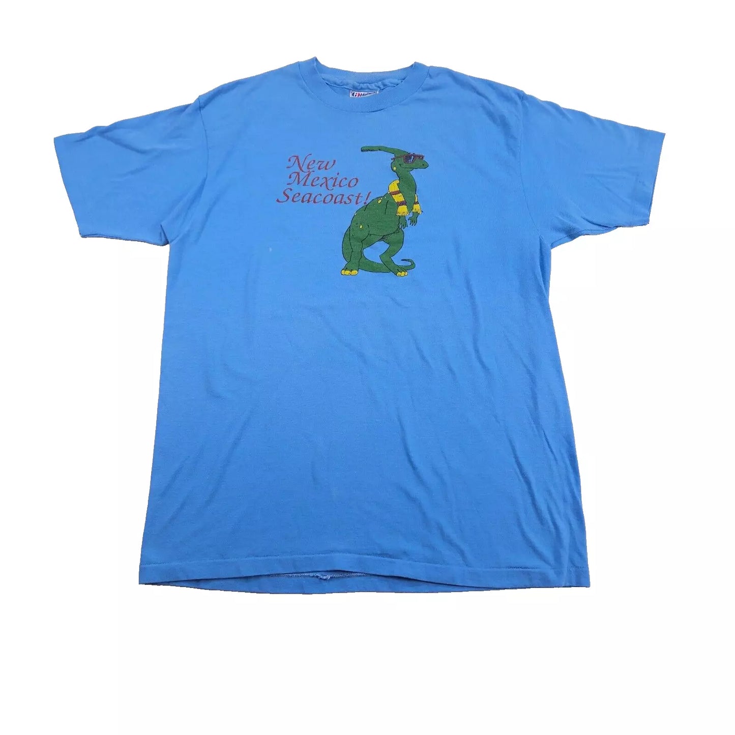 New Mexico Seacoast! Dinosaur Shirt L