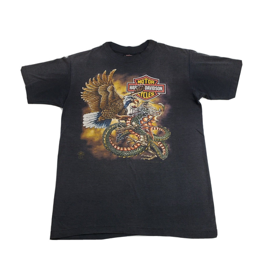 Harley Davidson T Shirt Eagle Dragon 88 Medium