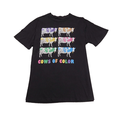 Cows of Color T-Shirt 90s Large