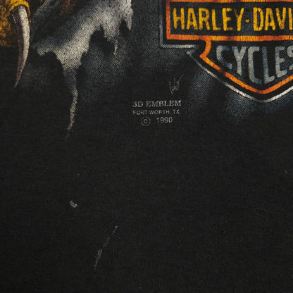 Harley Davidson 3D Double Eagle Ripping Emblem 90 XL Hawaii