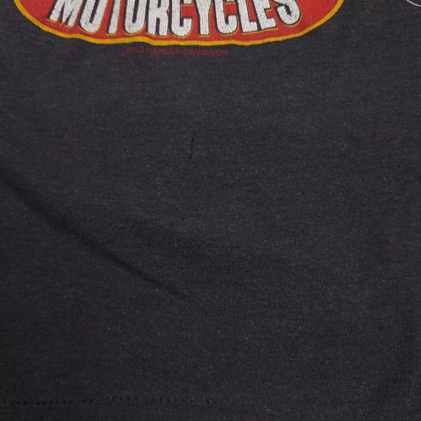 Harley Davidson Shirt Eagle 80s Bike Week 86 S