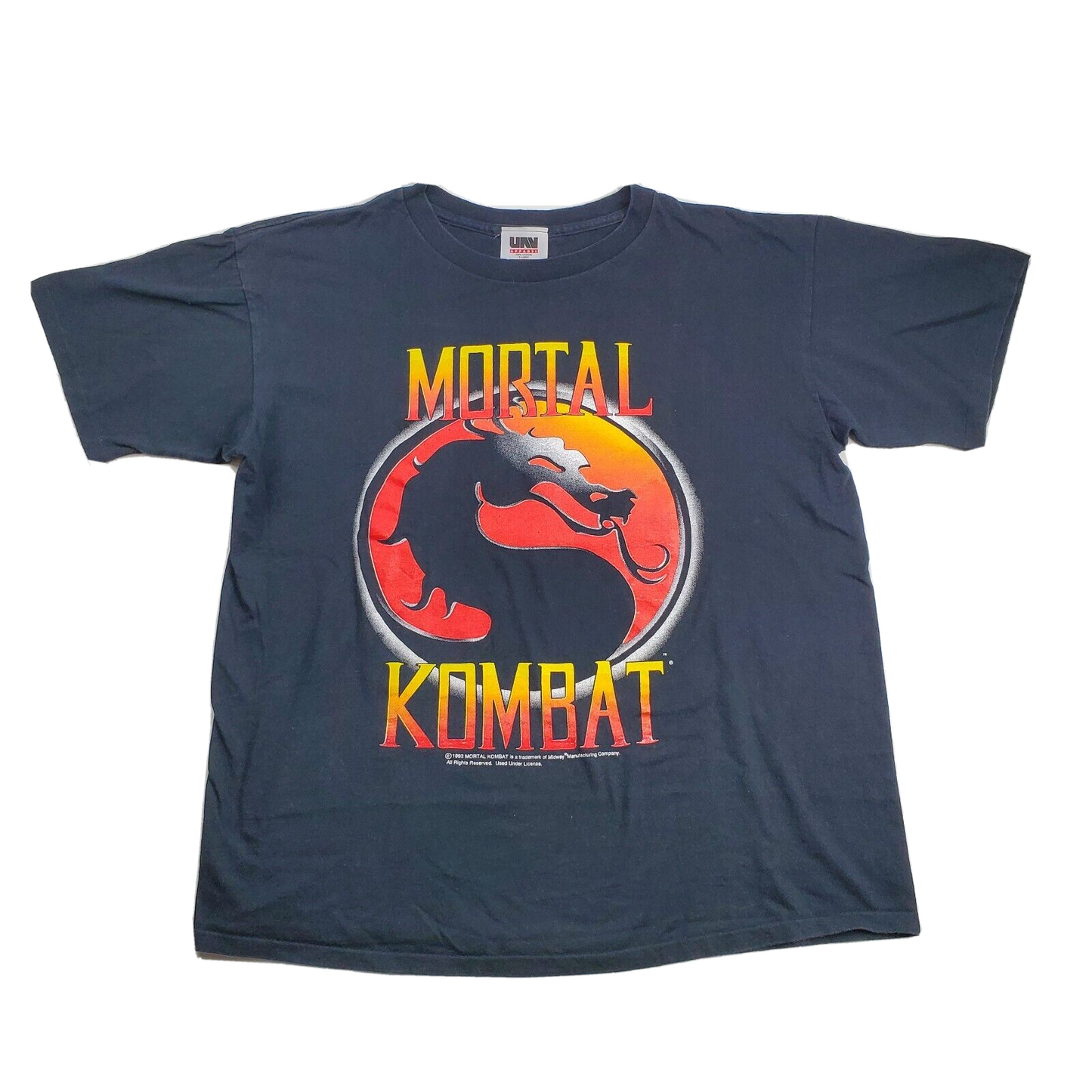 Mortal Kombat T Shirt Midway XL