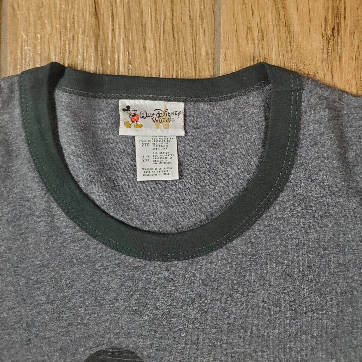 Mickey Mouse 90s Ringer New XXL