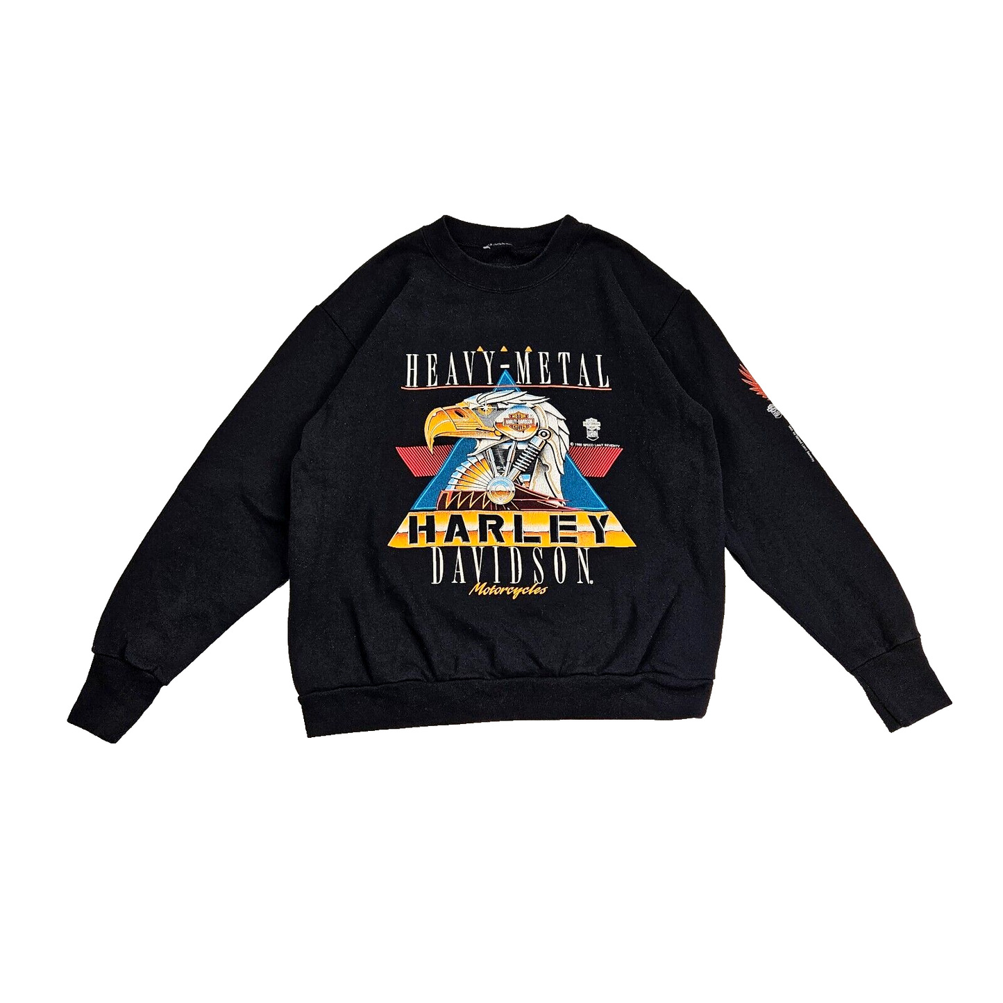 Harley Davidson 88 Large Heavy Metal Crewneck