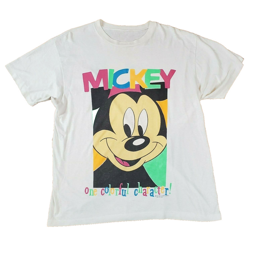 Mickey Big Face T Shirt XL