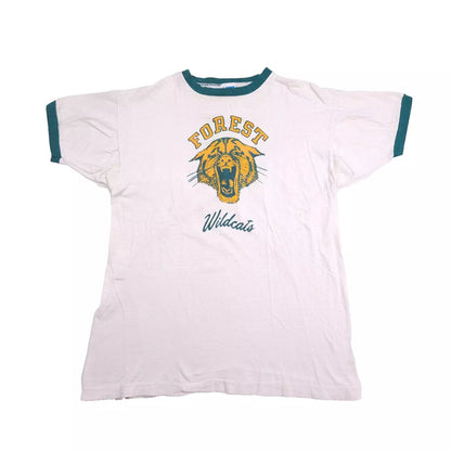 Champion Blue Bar 70s Logo Forest Wildcats L