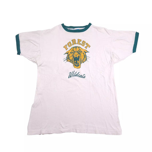 Champion Blue Bar 70s Logo Forest Wildcats L