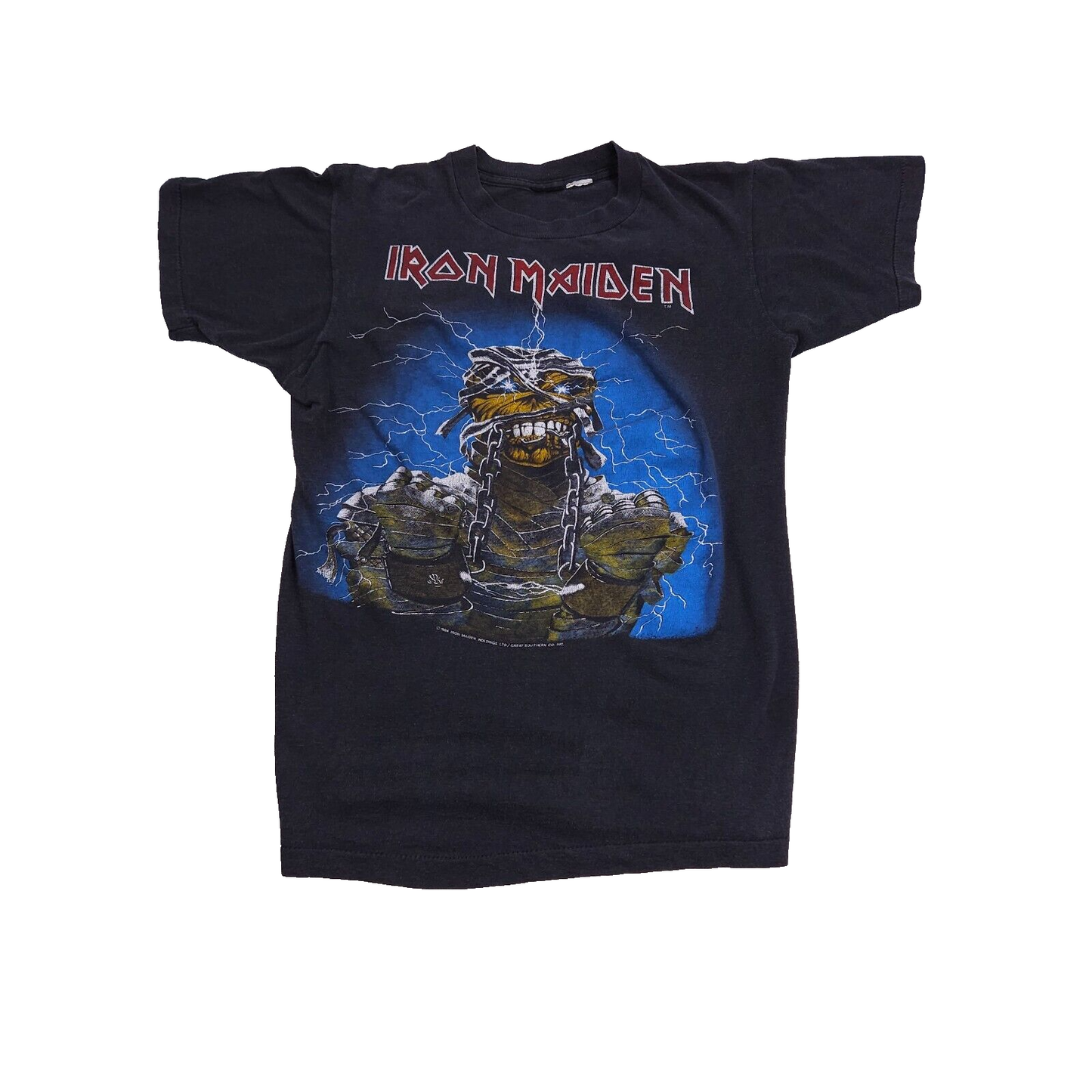 Iron Maiden Shirt World Slavery Tour 84 M