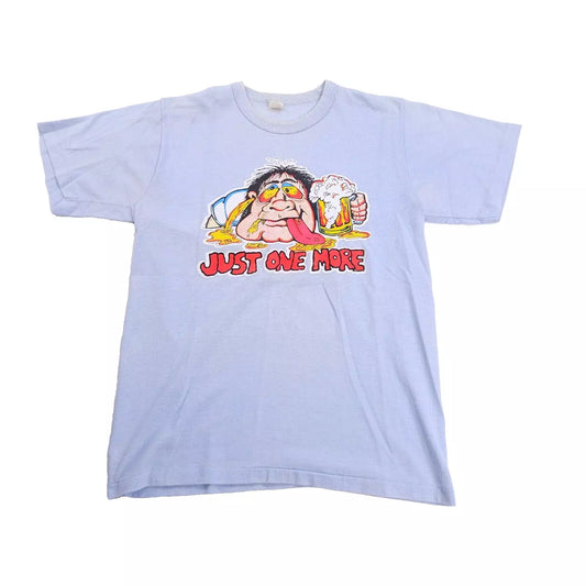 70s Iron On Truck Stop Drunk Graphic M