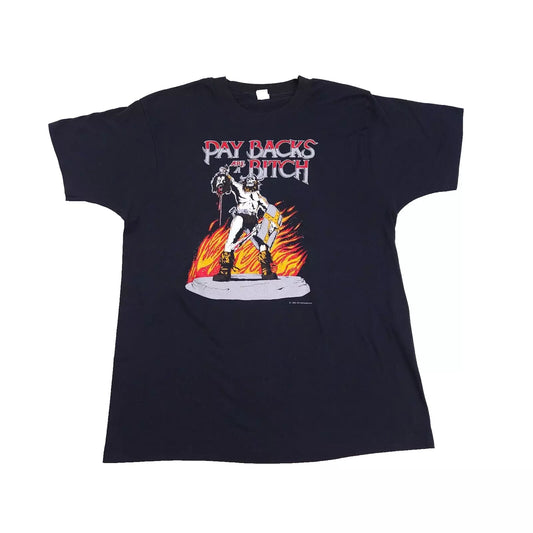 Pay Backs Are A Bitch Shirt Skeleton JRS L