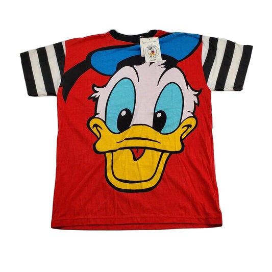 Donald Duck Ringer T-Shirt Mickey & Co New L